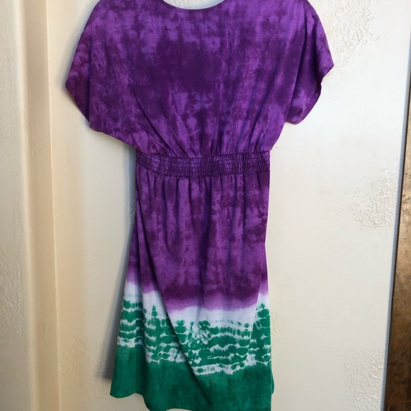 Mossimo Purple Tie-Dyed Dress - Picture 5 of 5